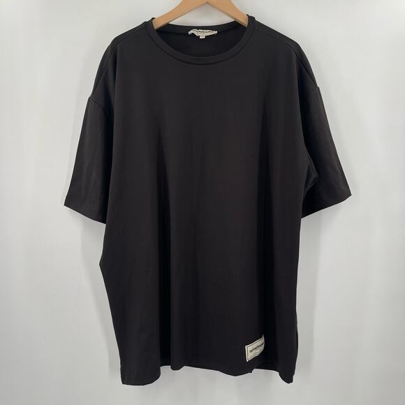 THE GIVING MOVEMENT T-Shirt Mens Size 2XL/3XL Black Sustainable Stretch Casual - Picture 3 of 11